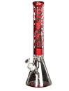 Glas-Bong Limited Edition Mixed Red Drops ca. 40cm